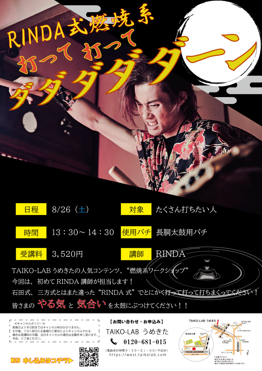 RINDA式燃焼系<br>打って打ってダダダダダーン!