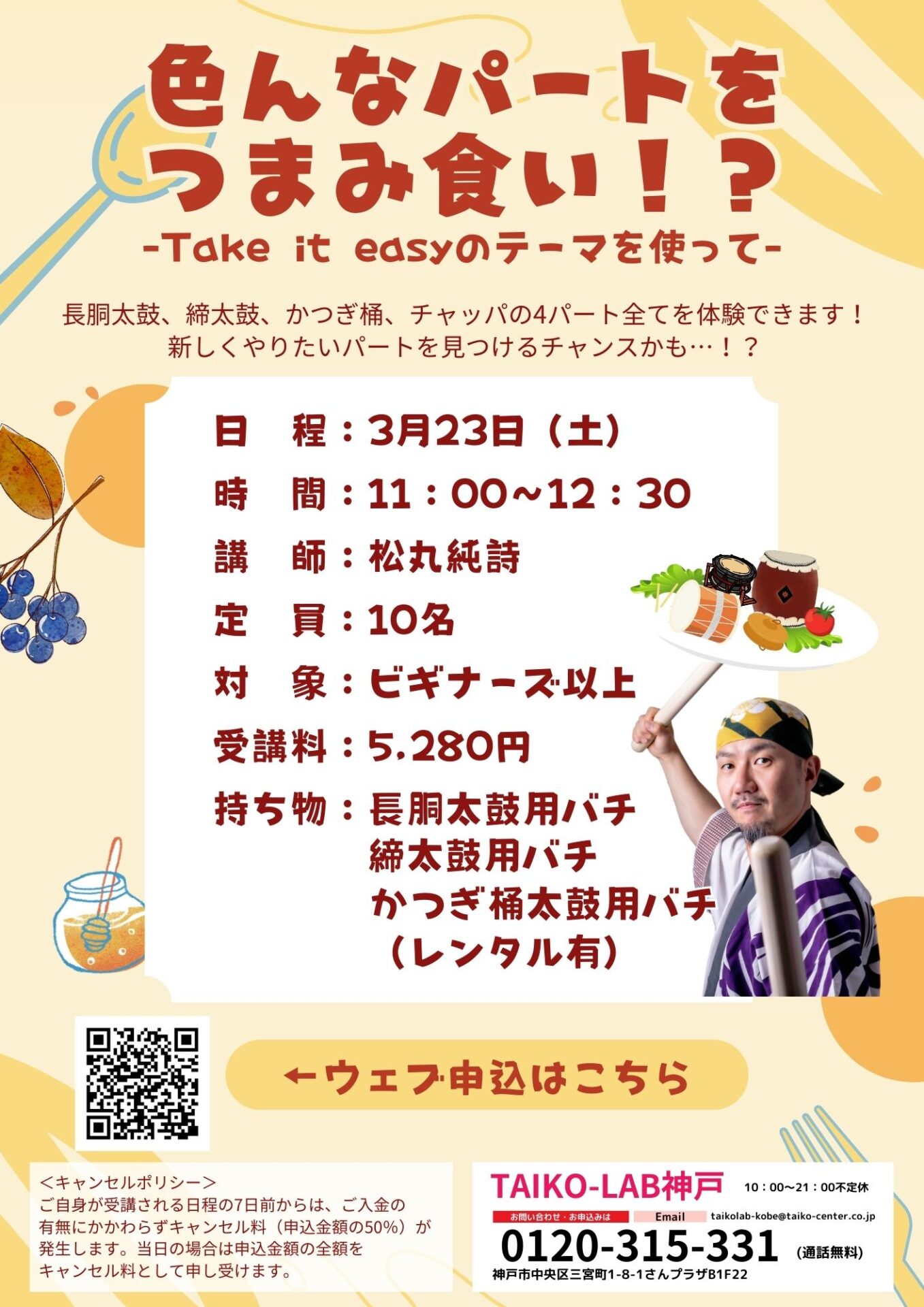 色んなパートをつまみ食い!?<br>-Take it easyのテーマを使って-